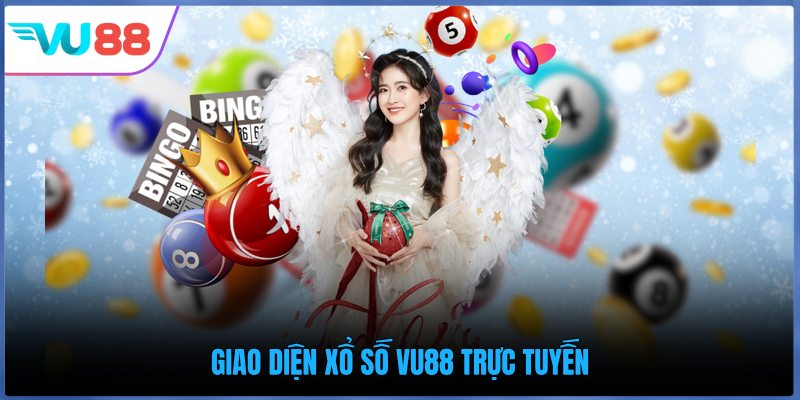 Giao diện xổ số VU88 trực tuyến