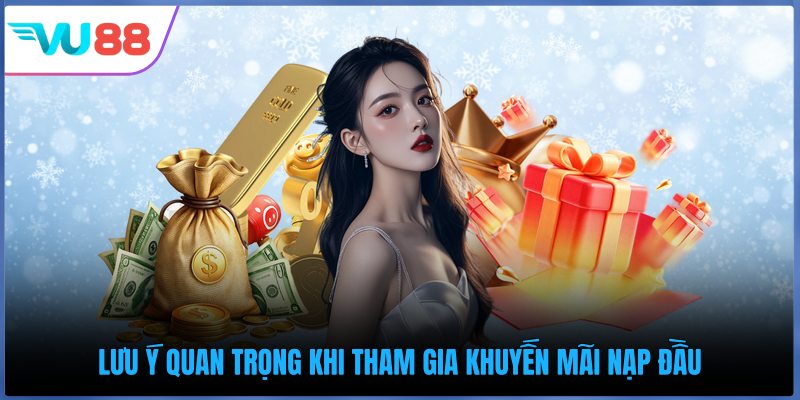 Lưu ý quan trọng khi tham gia khuyến mãi nạp đầu