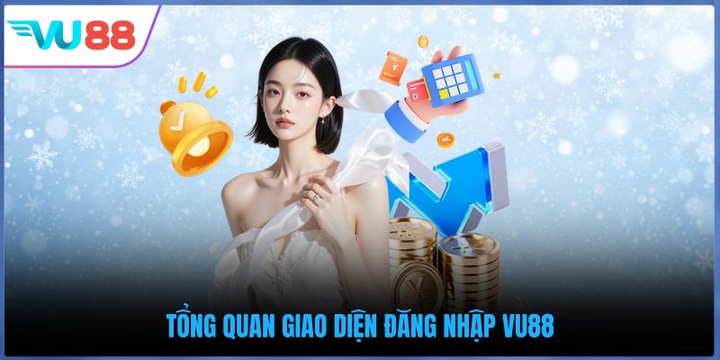 Tổng quan giao diện đăng nhập VU88